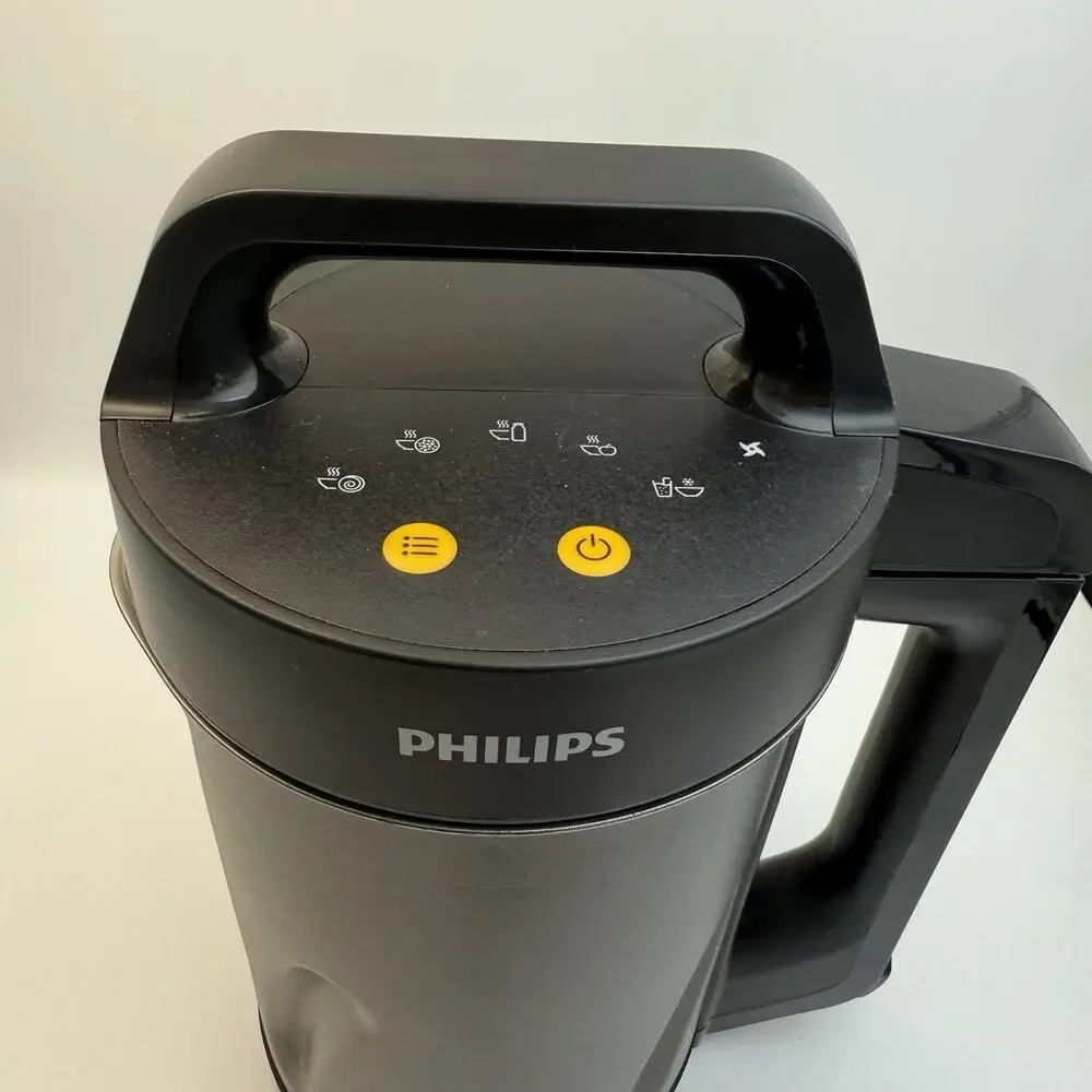Philips Viva Collection HR2204 Soup Maker 10-in-1 Hot Cold Blender w Power Cable